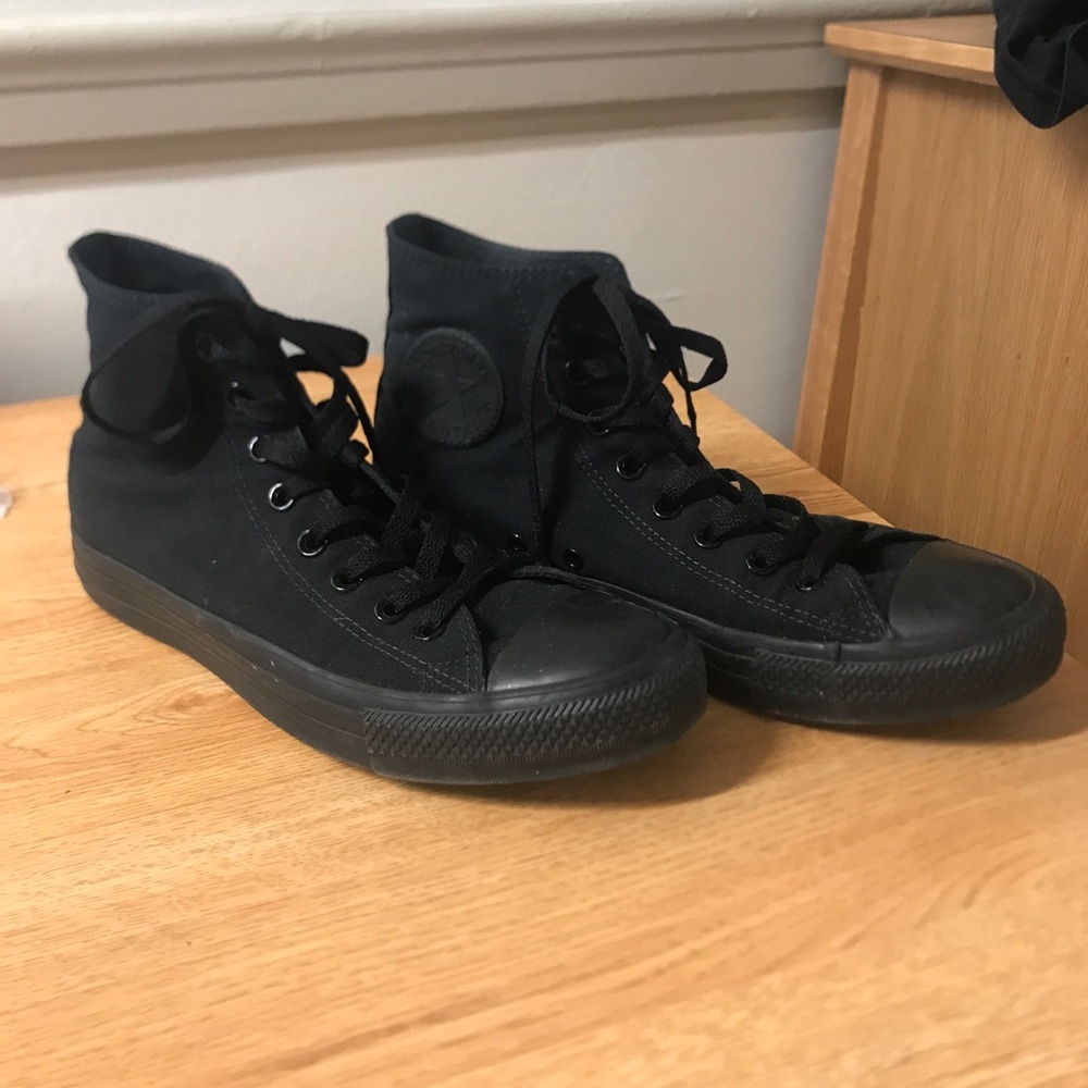 Converse Chuck Taylor All-Star All-Black High Tops